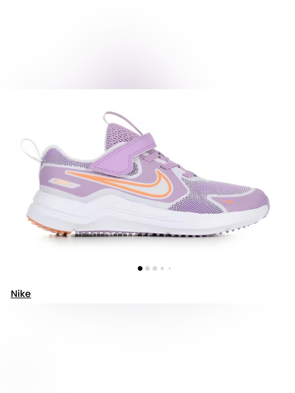 GIRLS' NIKE LITTLE KID COSMIC RUNNER RUNNING SHOES